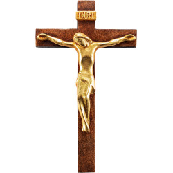 Cristo moderno ROMA en cruz